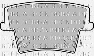 BORG & BECK bbp2168 -  Комплект тормозных колодок, дисковый тормоз